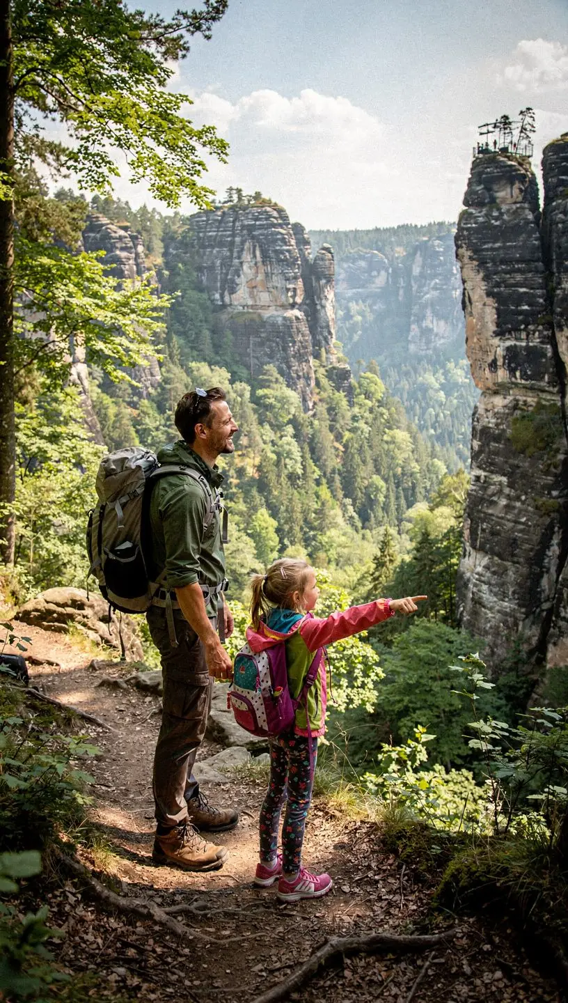 Skupina turistů objevuje malebné náměstí v Českém Krumlově s hradem v pozadí.